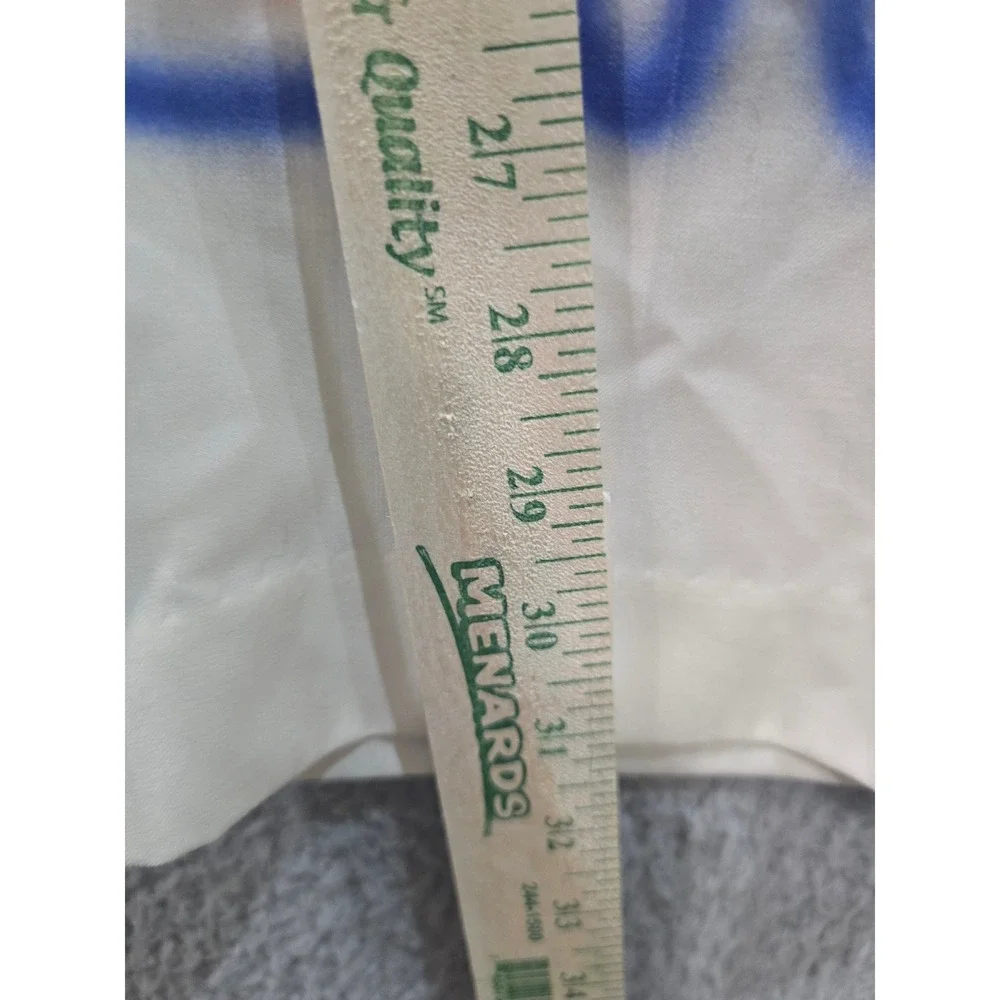 Ralph Lauren Vintage Custom Graffiti Art Spray Paint Pants 38x32 Cream - Picture 7 of 10
